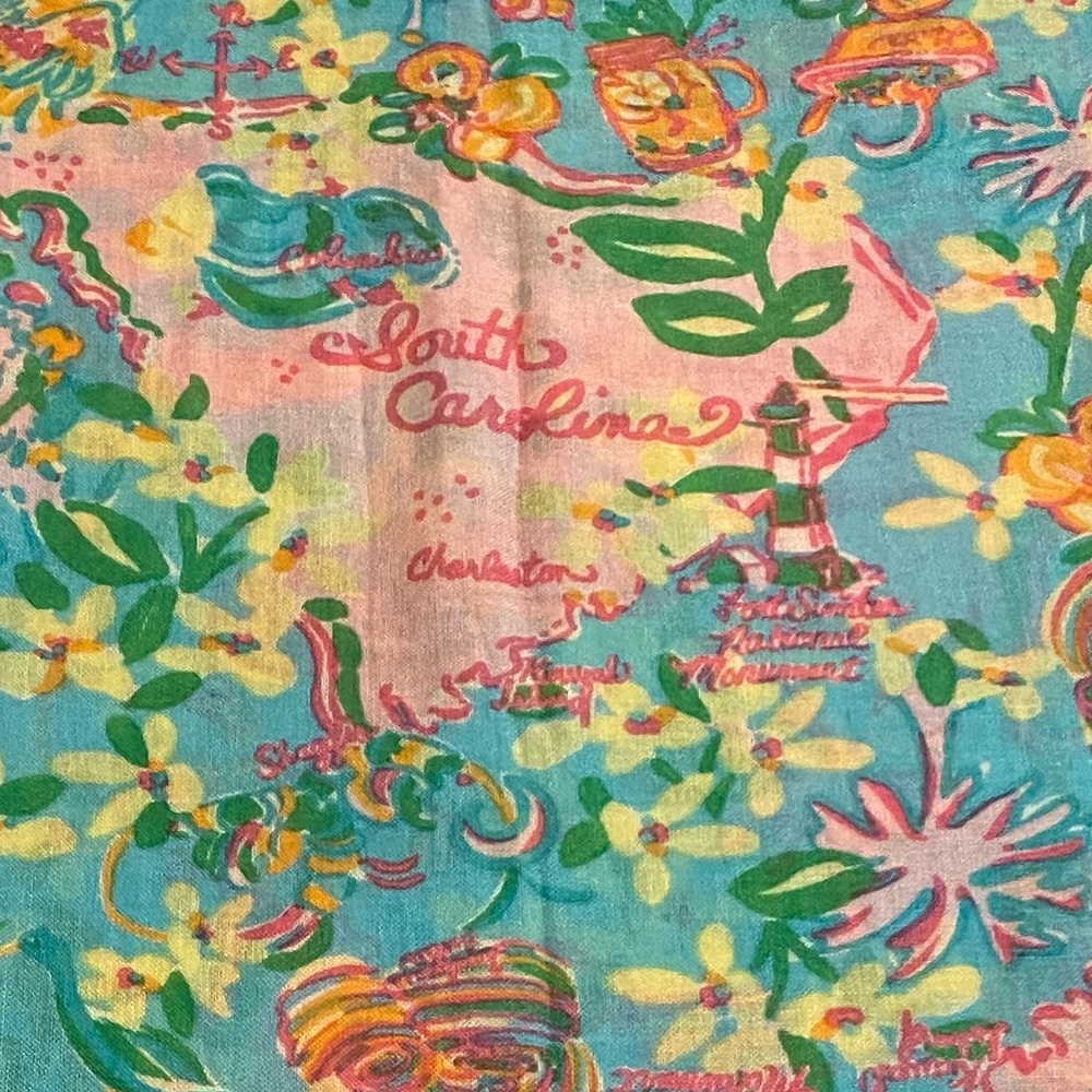 Lilly Pulitzer South Carolina scarf